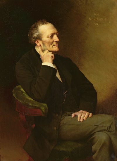 Louis Joseph Buffet (1818-98) 1887 von Xavier Alphonse Monchablon